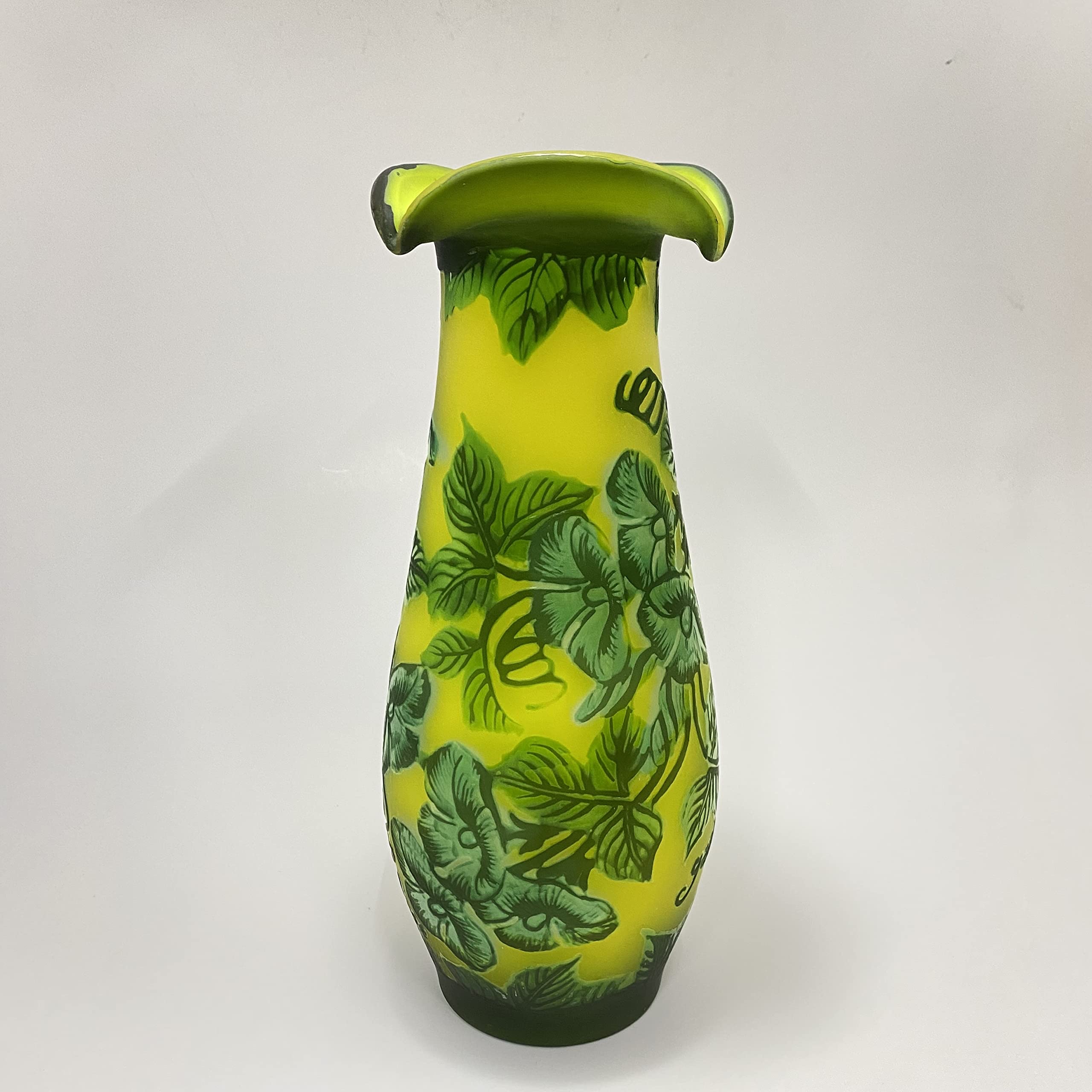 【証明書付】希少エミールガレ 鉢 高さ25.5cm 幅16cm カメオ彫り 花器 Amazon.co.jp: 【証明書付】【希少】 エミールガレ 花器 高さ